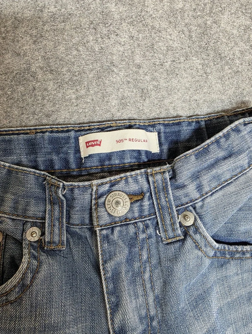 Levi’s 505 Boys 6 Slim Blue Regular Fit Jeans